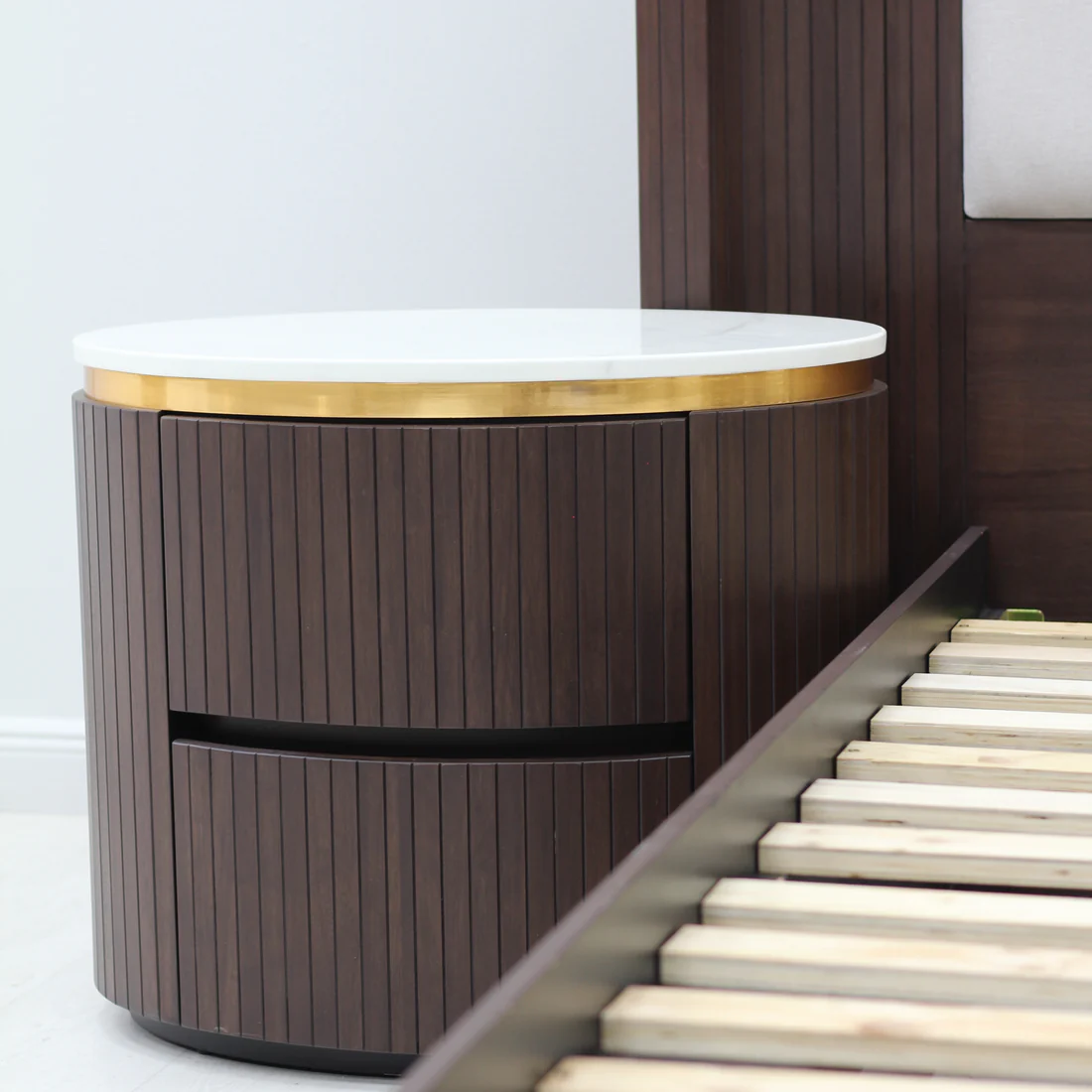 Velora Slatted Back Luxe Cot Bed