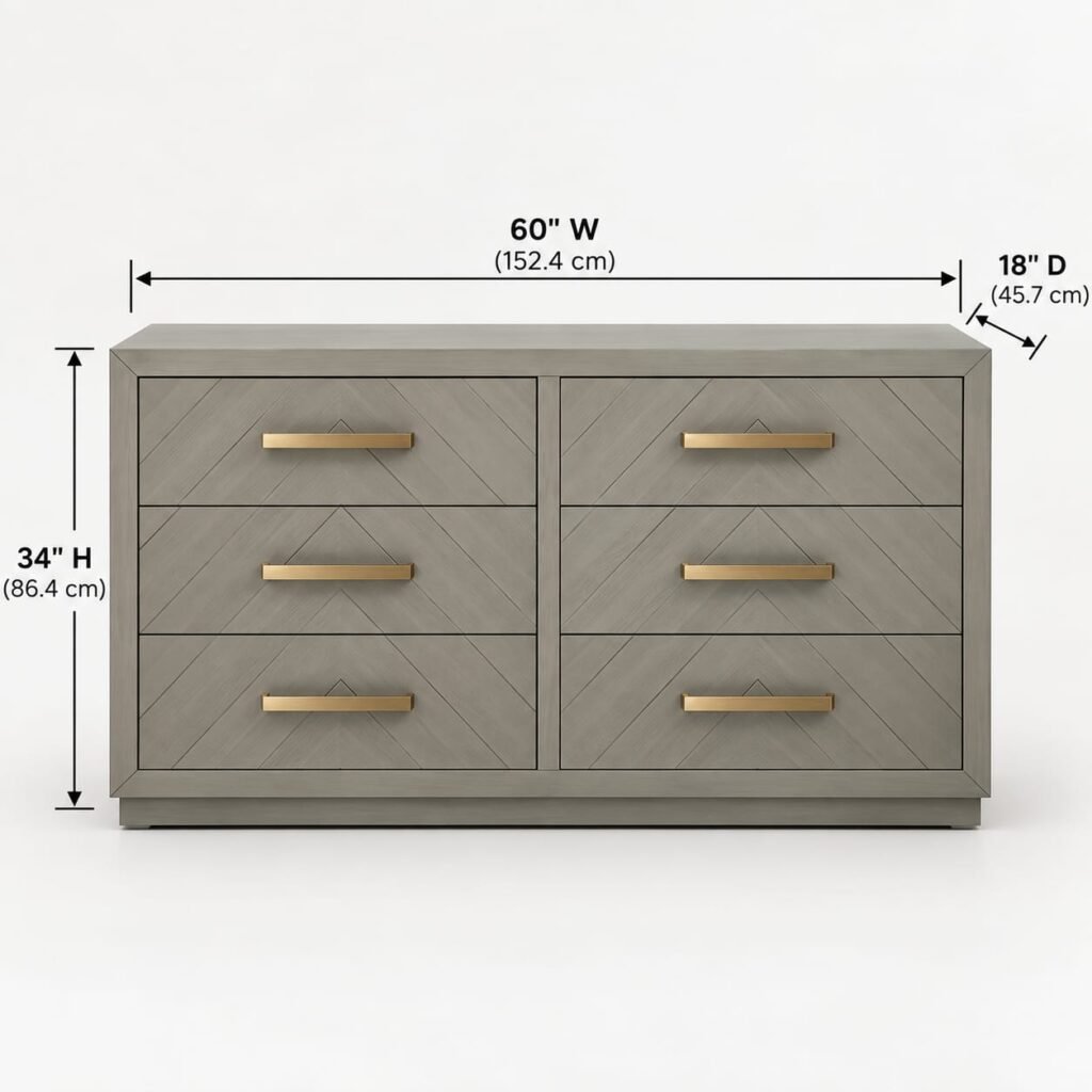 MASTER BEDROOM DRESSER