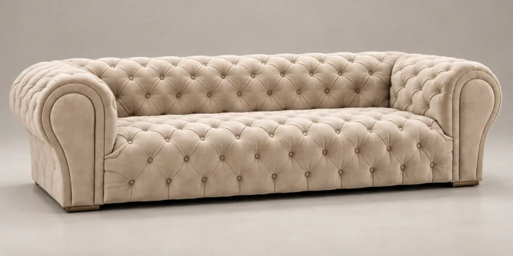 SAVERIO MODERN PANEL – 3 Seater, 2 Seater Sofa
