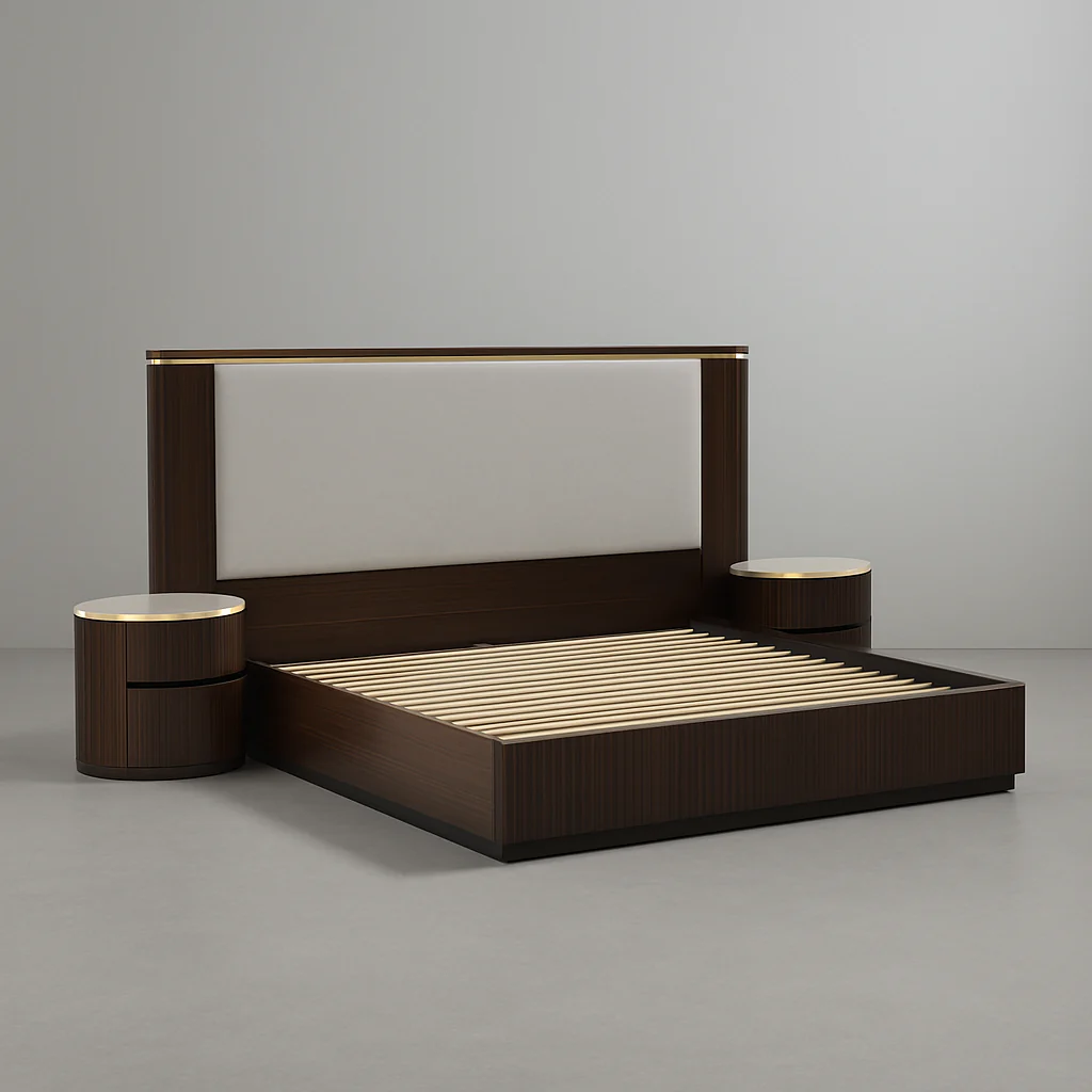 Velora Slatted Back Luxe Cot Bed