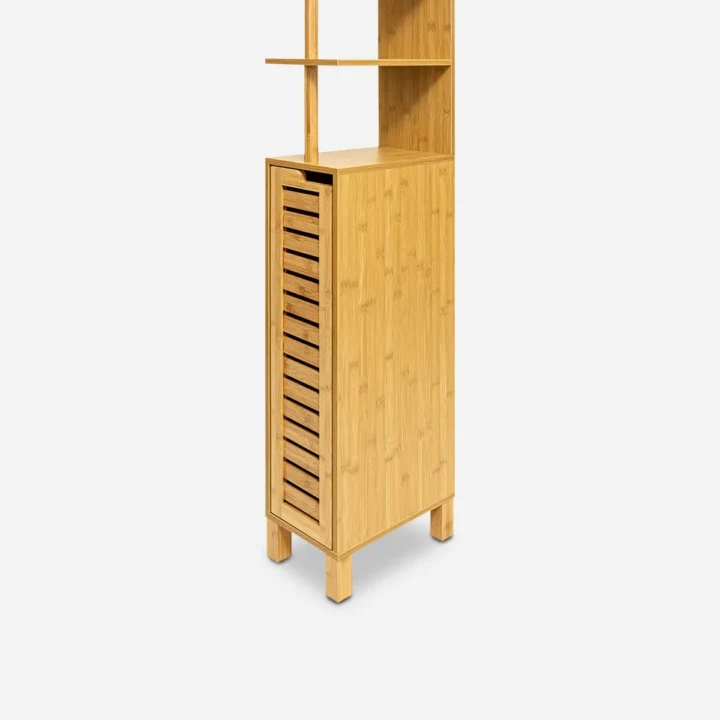 Self Assembly Five5 Sicela TP Storage Shelf Bamboo