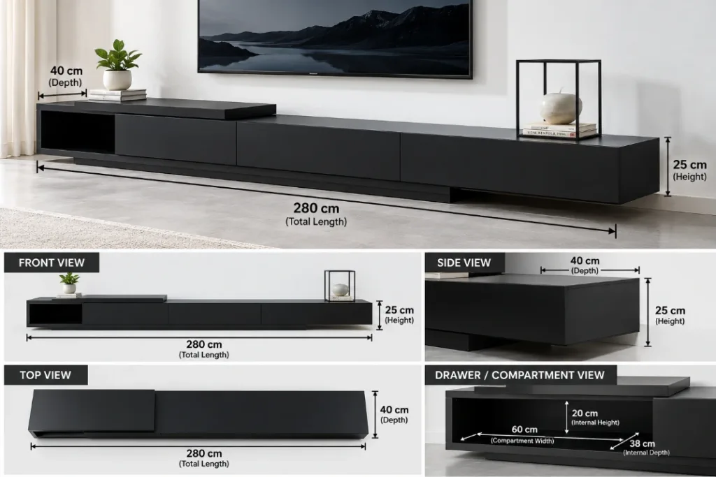 Houston TV Stand