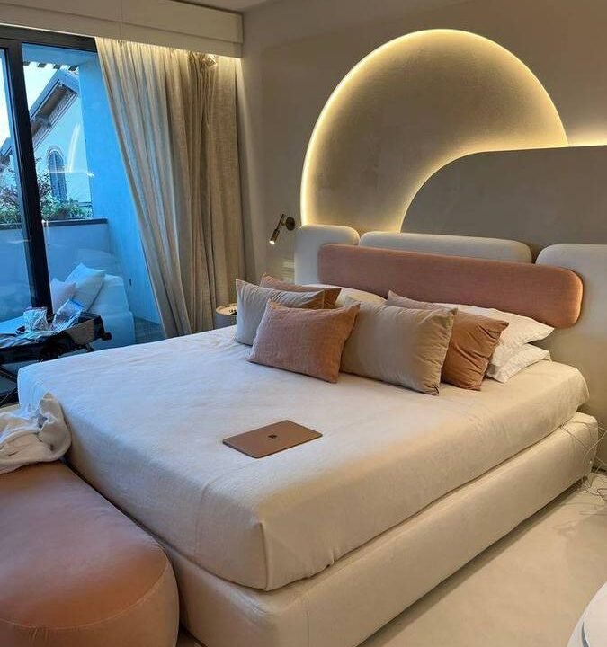 Lumi Gold Headboard | Double/Queen