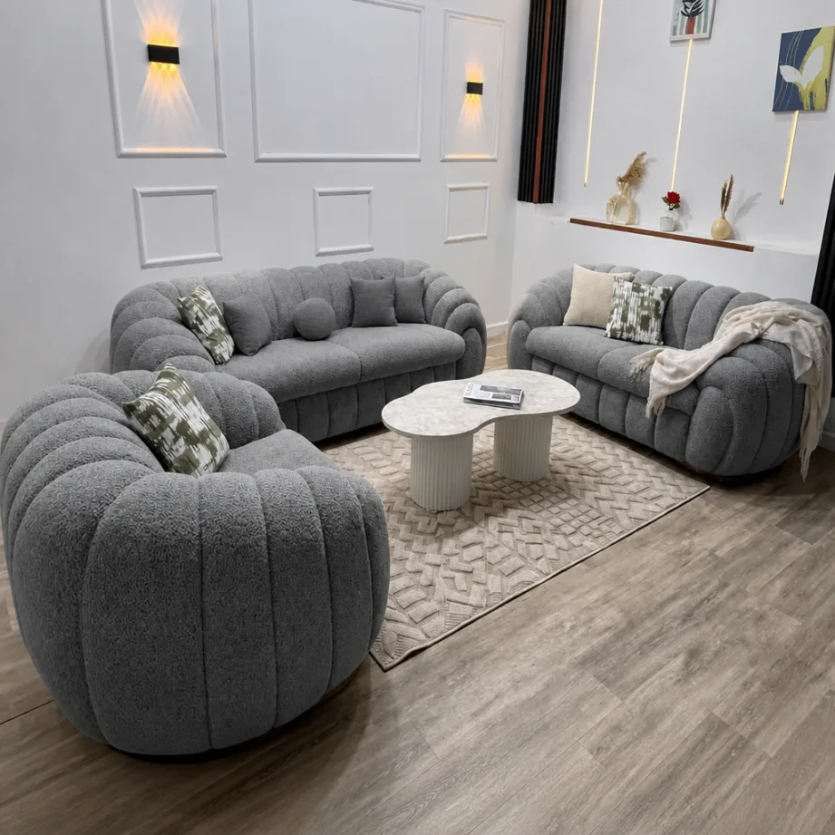6 Seater Sofa In Soft And Elegant Tone