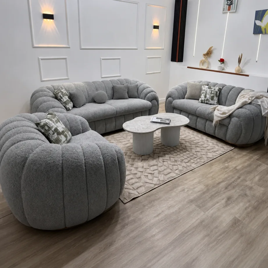 6 Seater Sofa In Soft And Elegant Tone