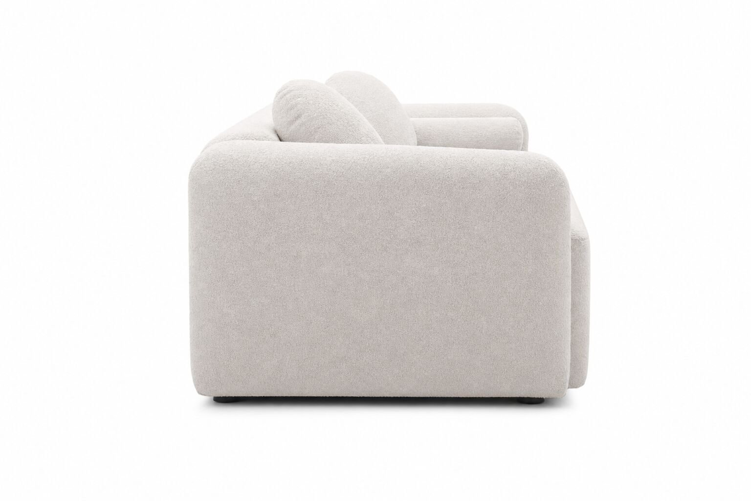 Glynnis 2-Seater Sofa (Sherpa) | Maison Luxe Interiors Side