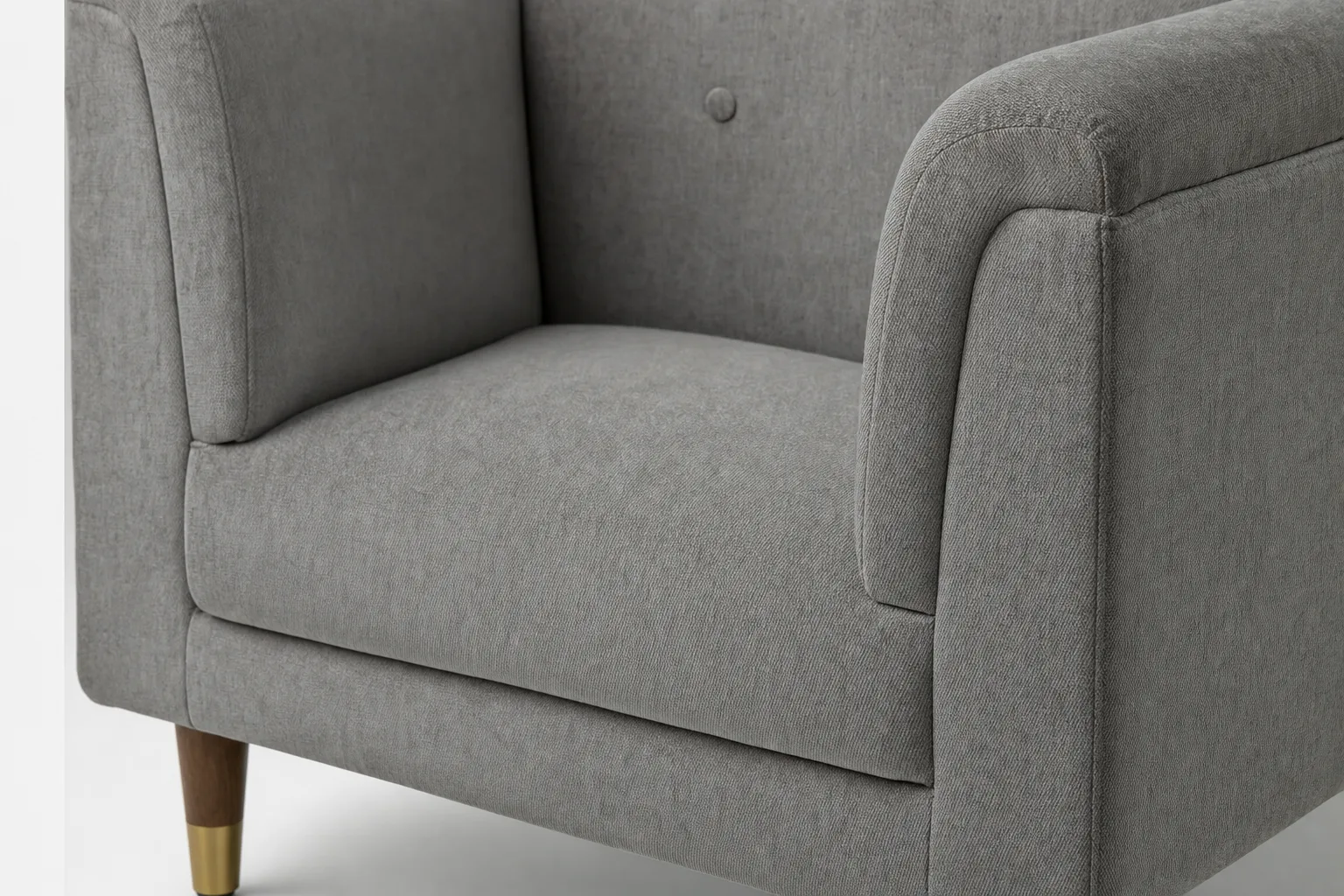 1 Seater Danny Grey Closeup