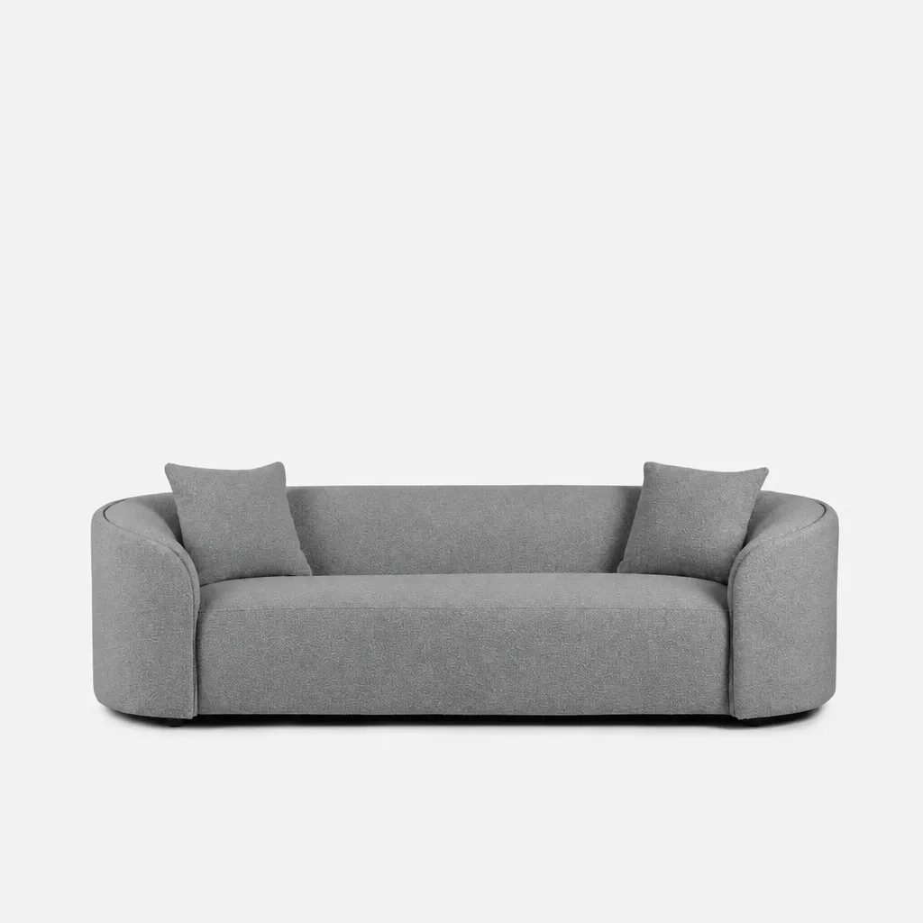 Asante 3 Seater Couch Cloud Natural