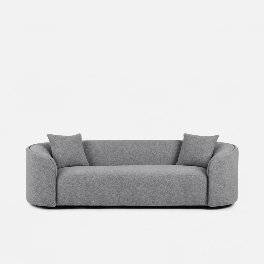 Asante 3 Seater Couch Cloud Natural