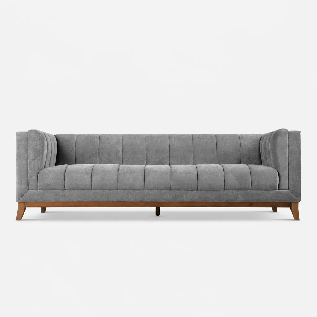 Audrey 4 Seater Couch Danny Olive