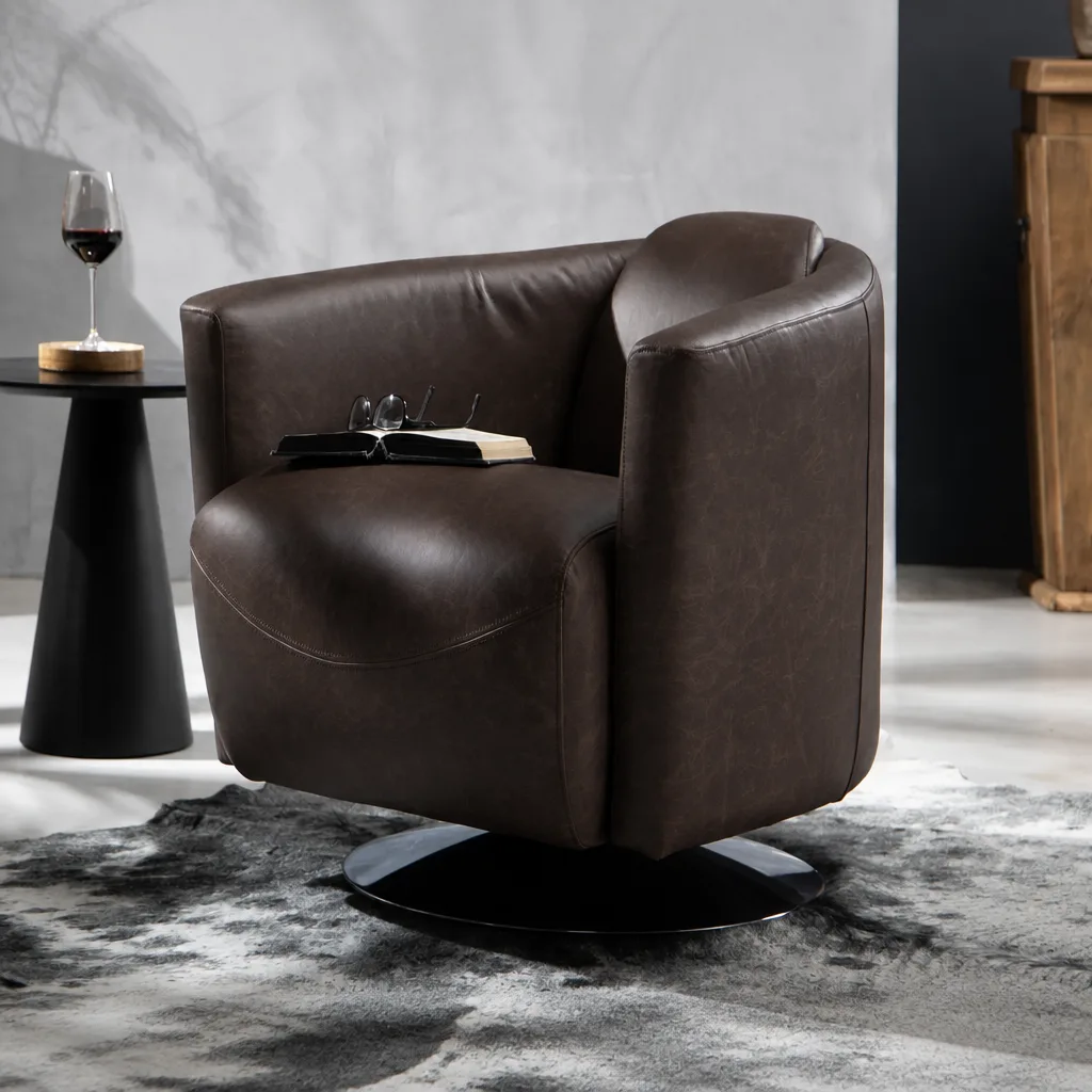 Bandit Leather Armchair – Tan