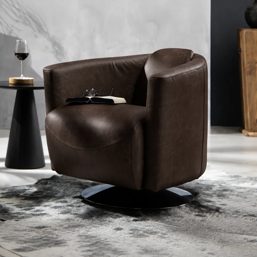 Bandit Leather Armchair – Tan