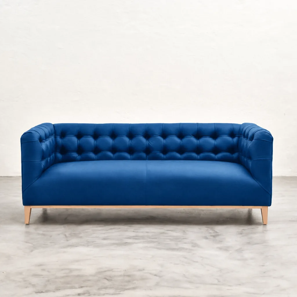 Barkly 3 Seater Leather Couch