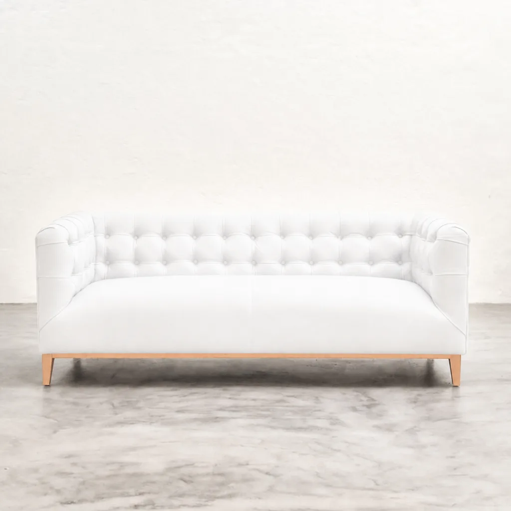 Barkly 3 Seater Leather Couch