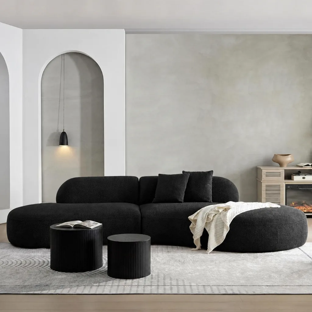 Benin Curved Sofa