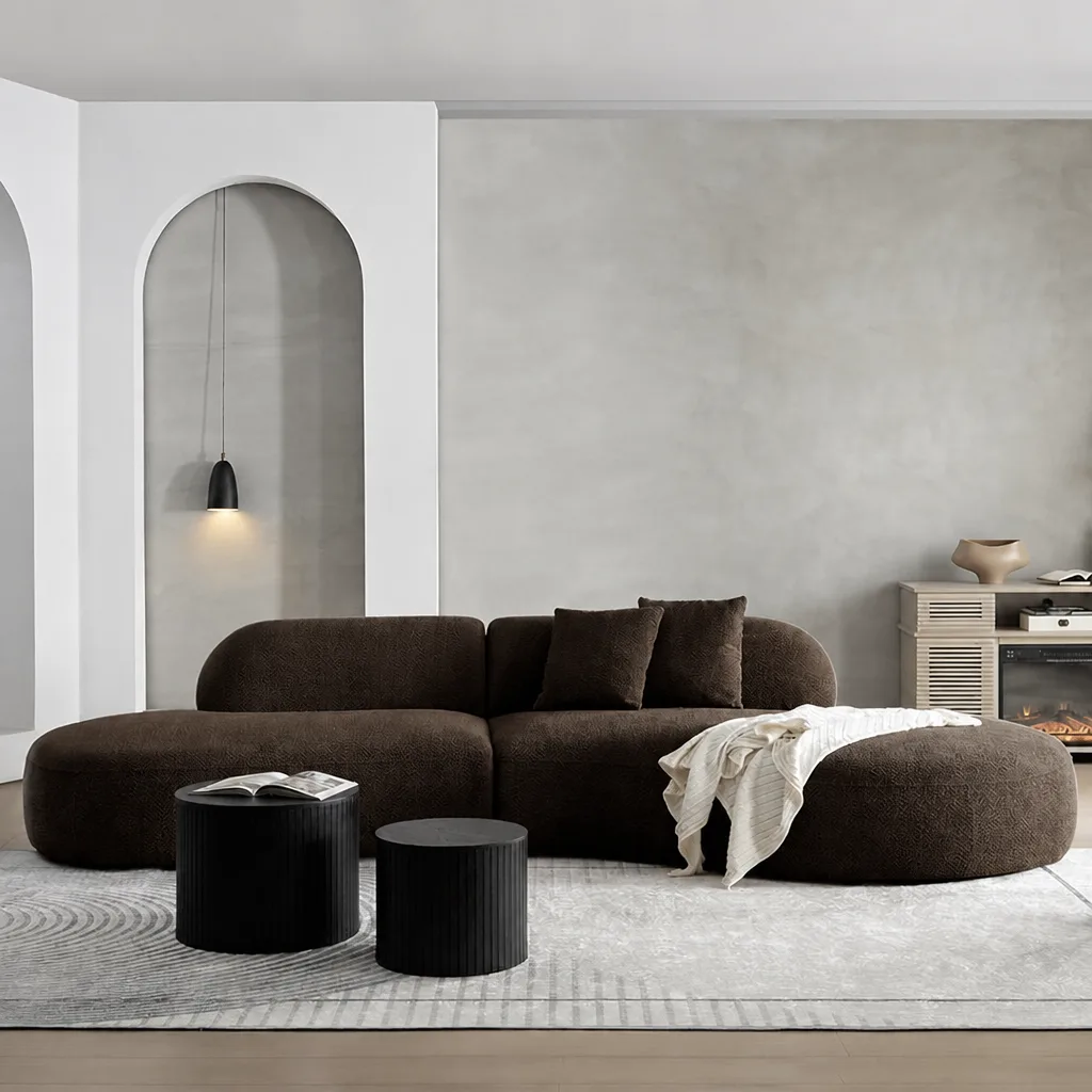 Benin Curved Sofa