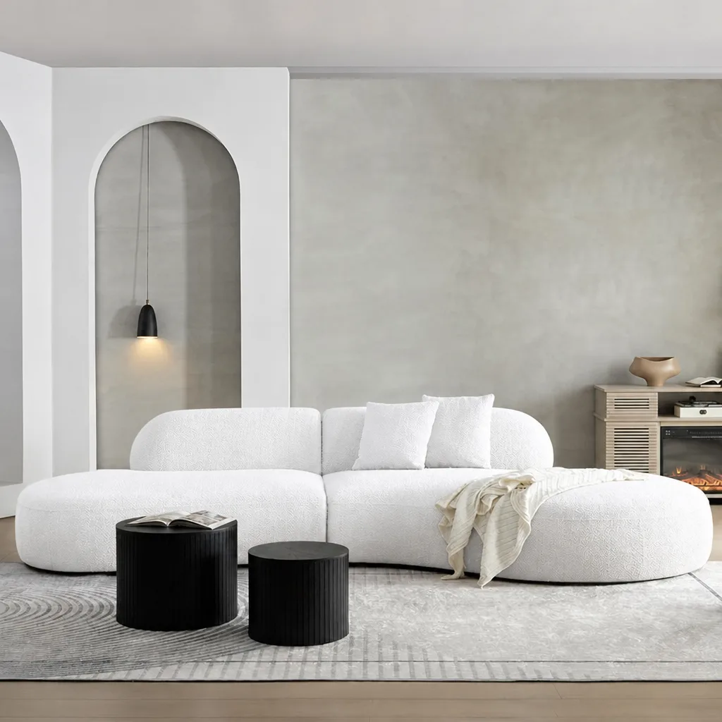Benin Curved Sofa