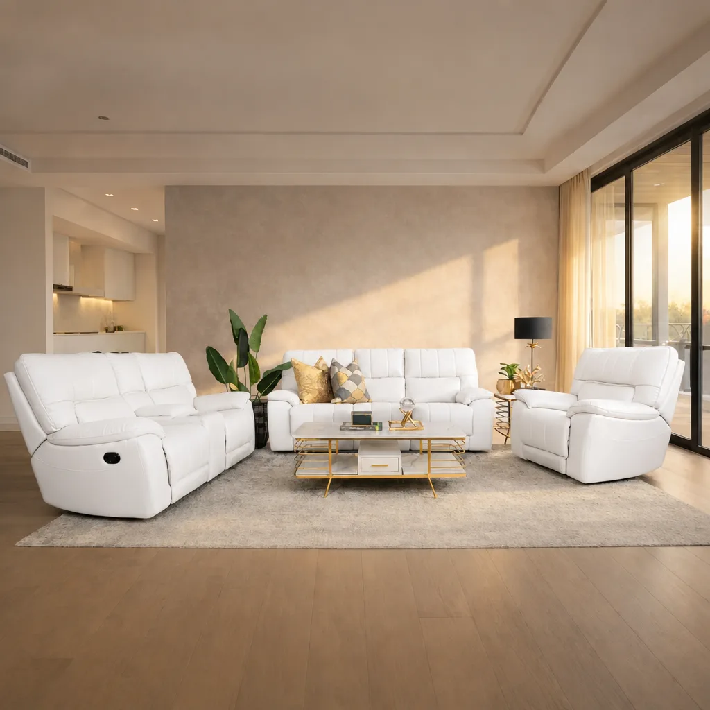 Bentley 3+2+1 Leather Recliner Home Theatre Suite