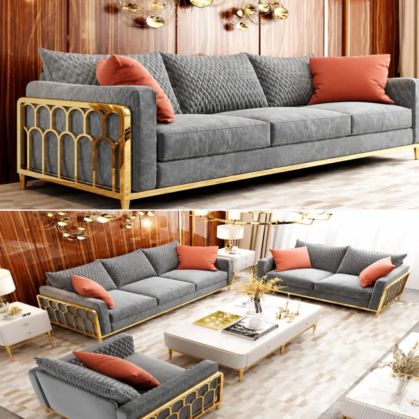 CELESTIA PRESTIGE VELVET SOFA