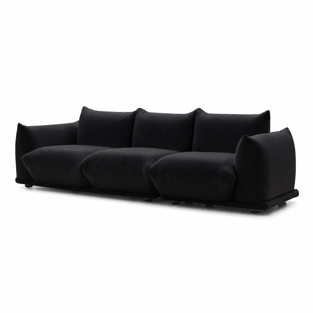 Davies 4 Seater Sherpa Sofa