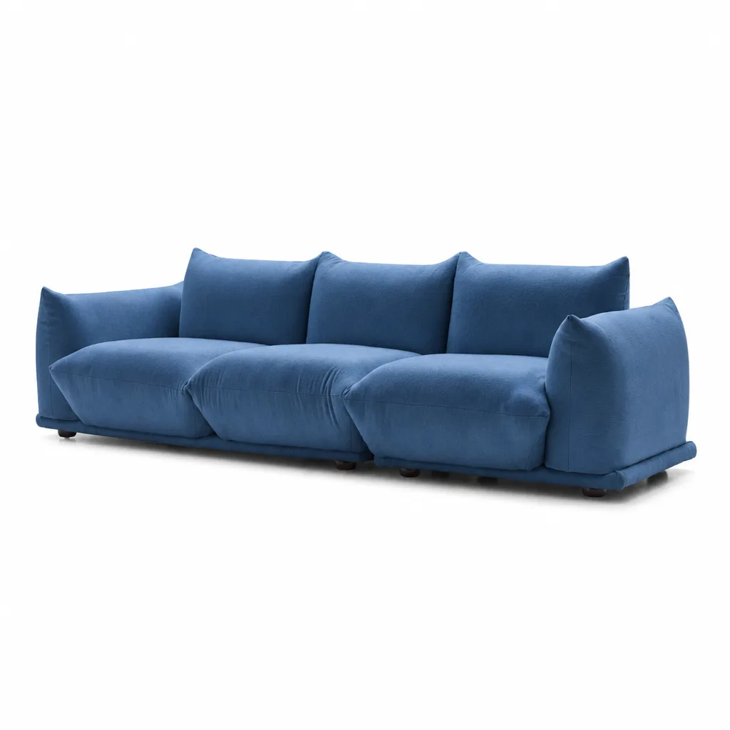 Davies 4 Seater Sherpa Sofa