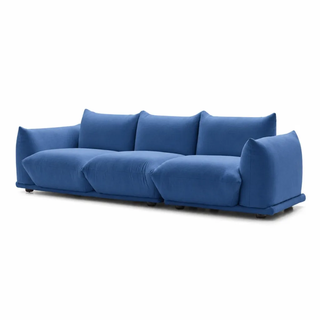 Davies 4 Seater Sherpa Sofa | Maison Luxe Interiors
