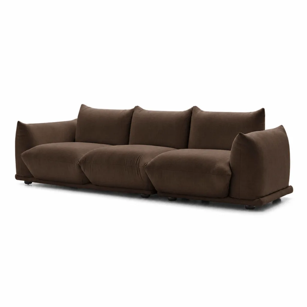Davies 4 Seater Sherpa Sofa | Maison Luxe Interiors