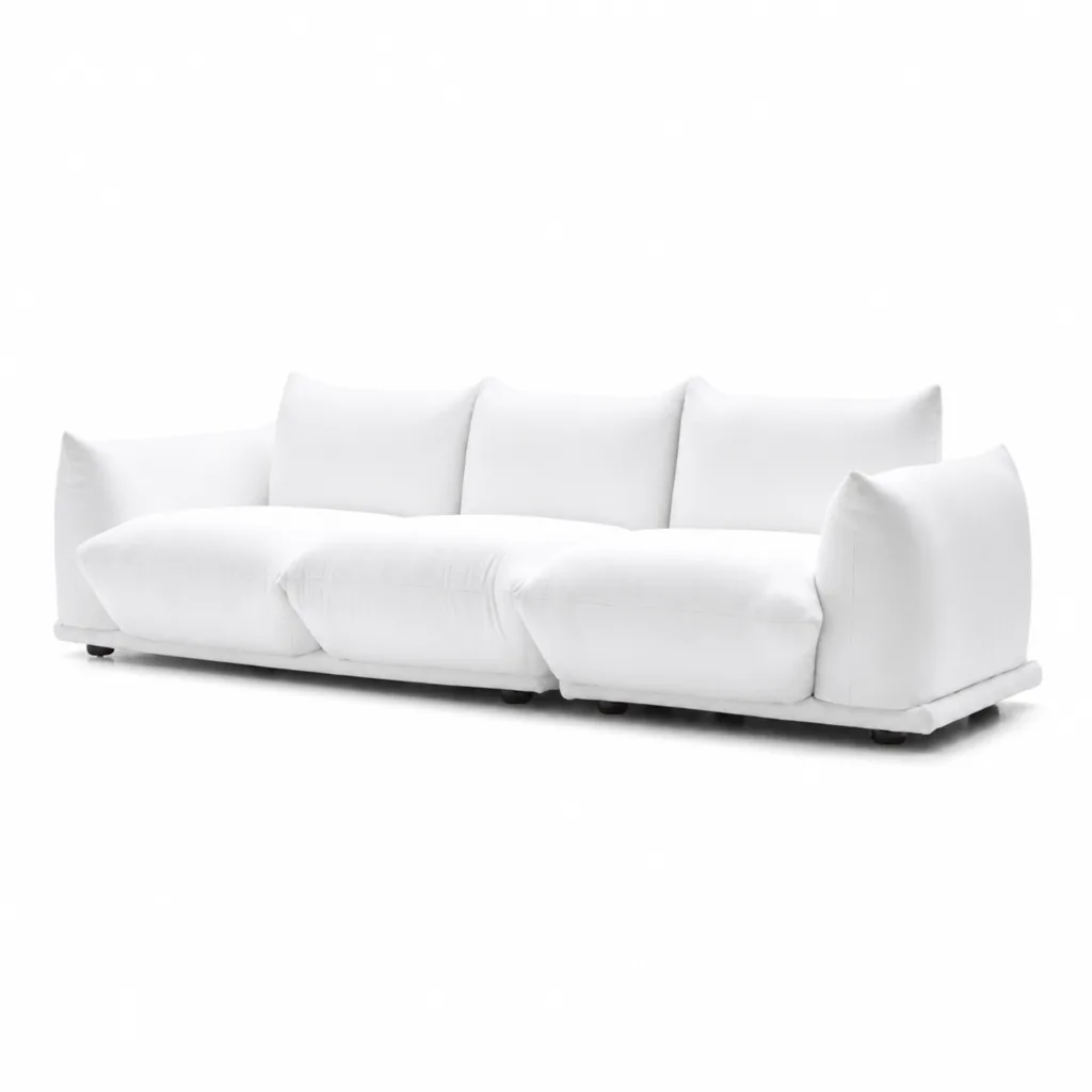 Davies 4 Seater Sherpa Sofa | Maison Luxe Interiors