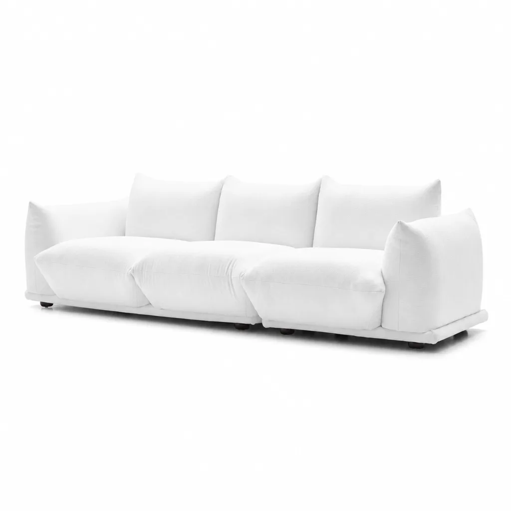 Davies 4 Seater Sherpa Sofa