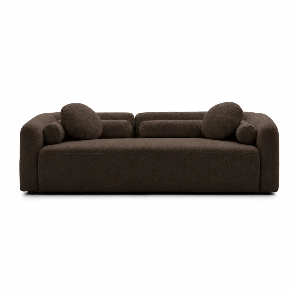 Glynnis 2 Seater Sofa (Sherpa) | Maison Luxe Interiors