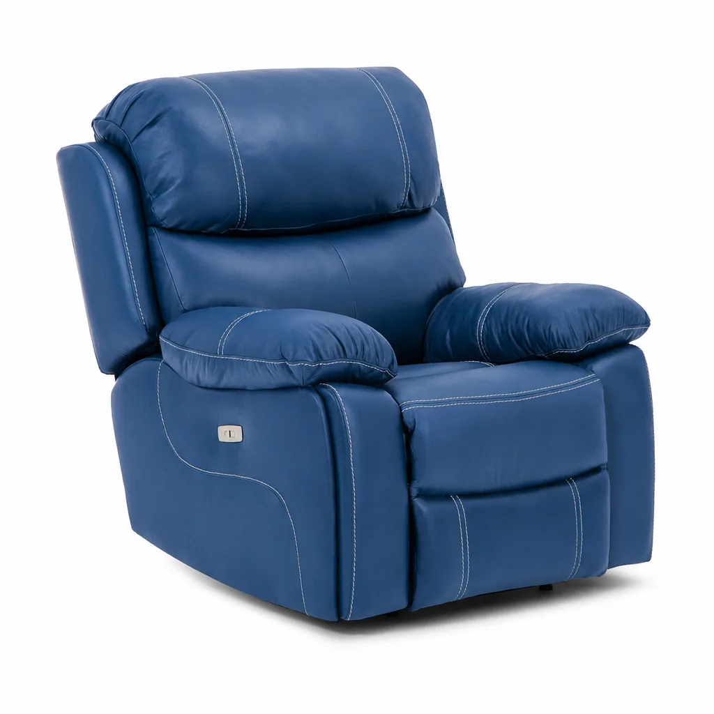 Halton Electric Single Recliner – Mocca