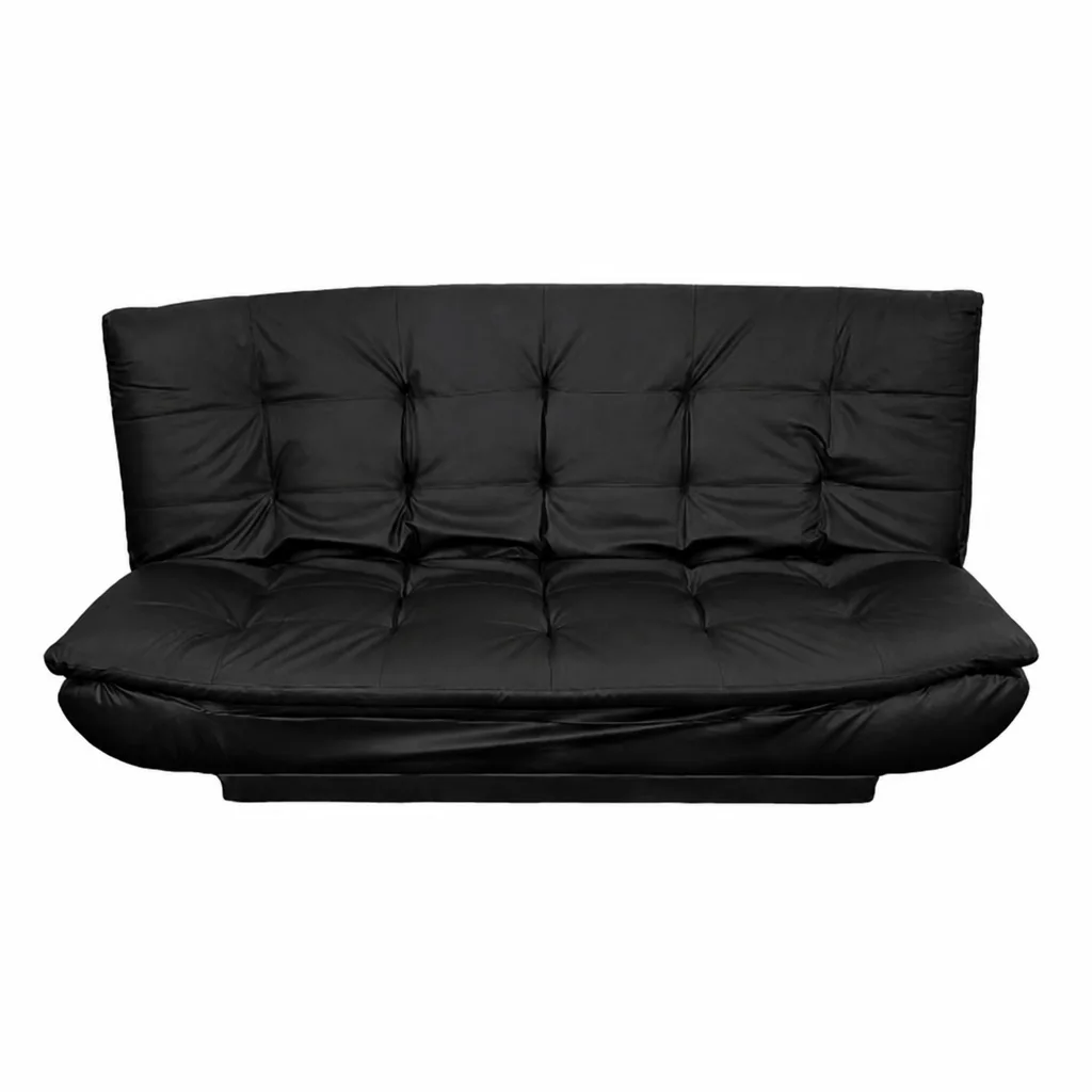 Lifestyle Armless Leather Sleeper Couch