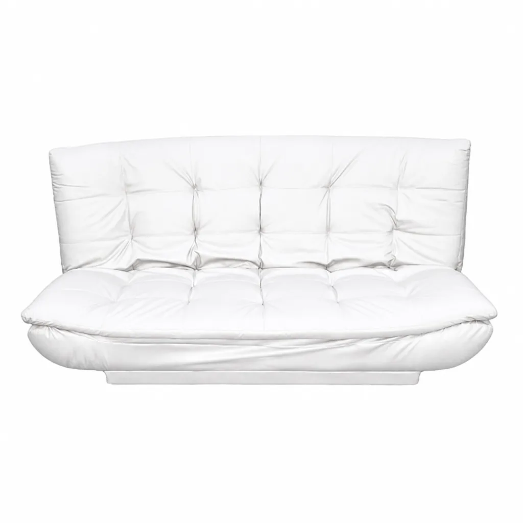 Lifestyle Armless Leather Sleeper Couch