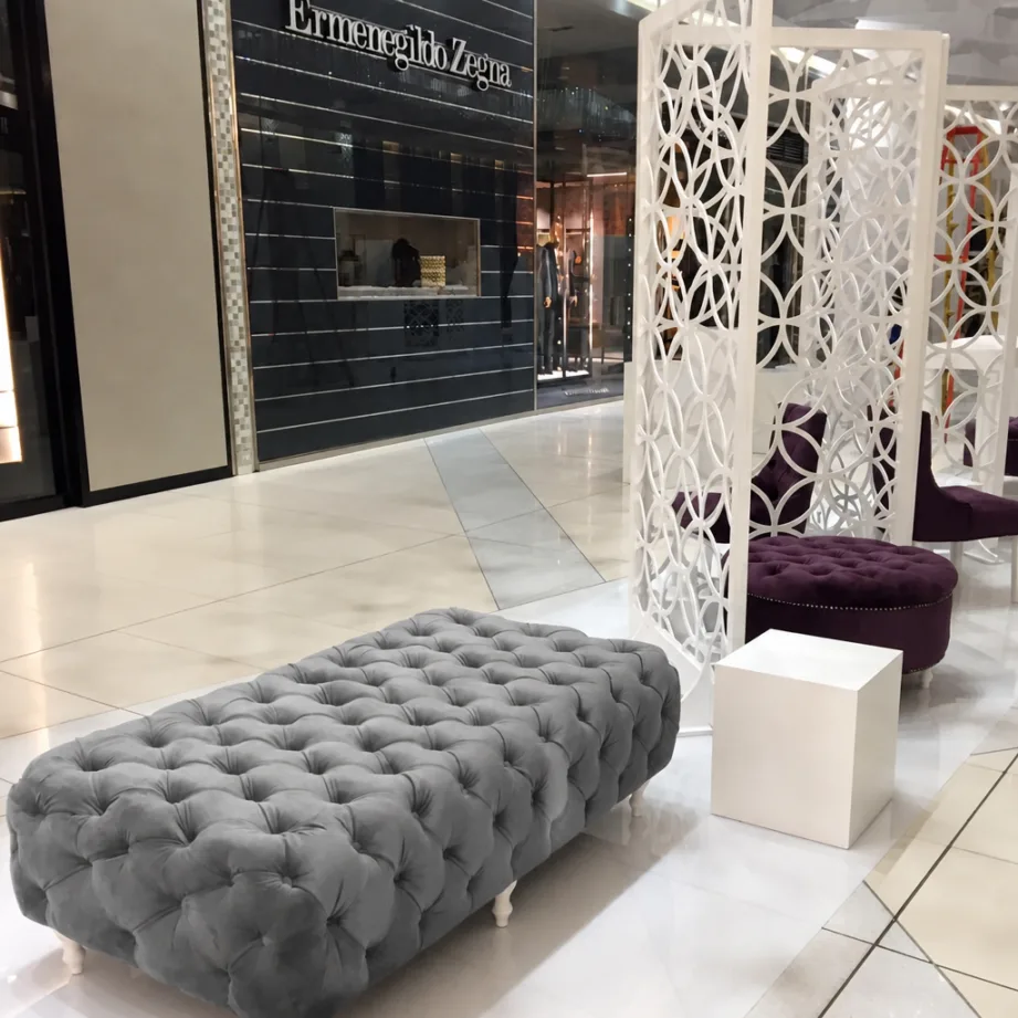 Long Buttoned Ottoman