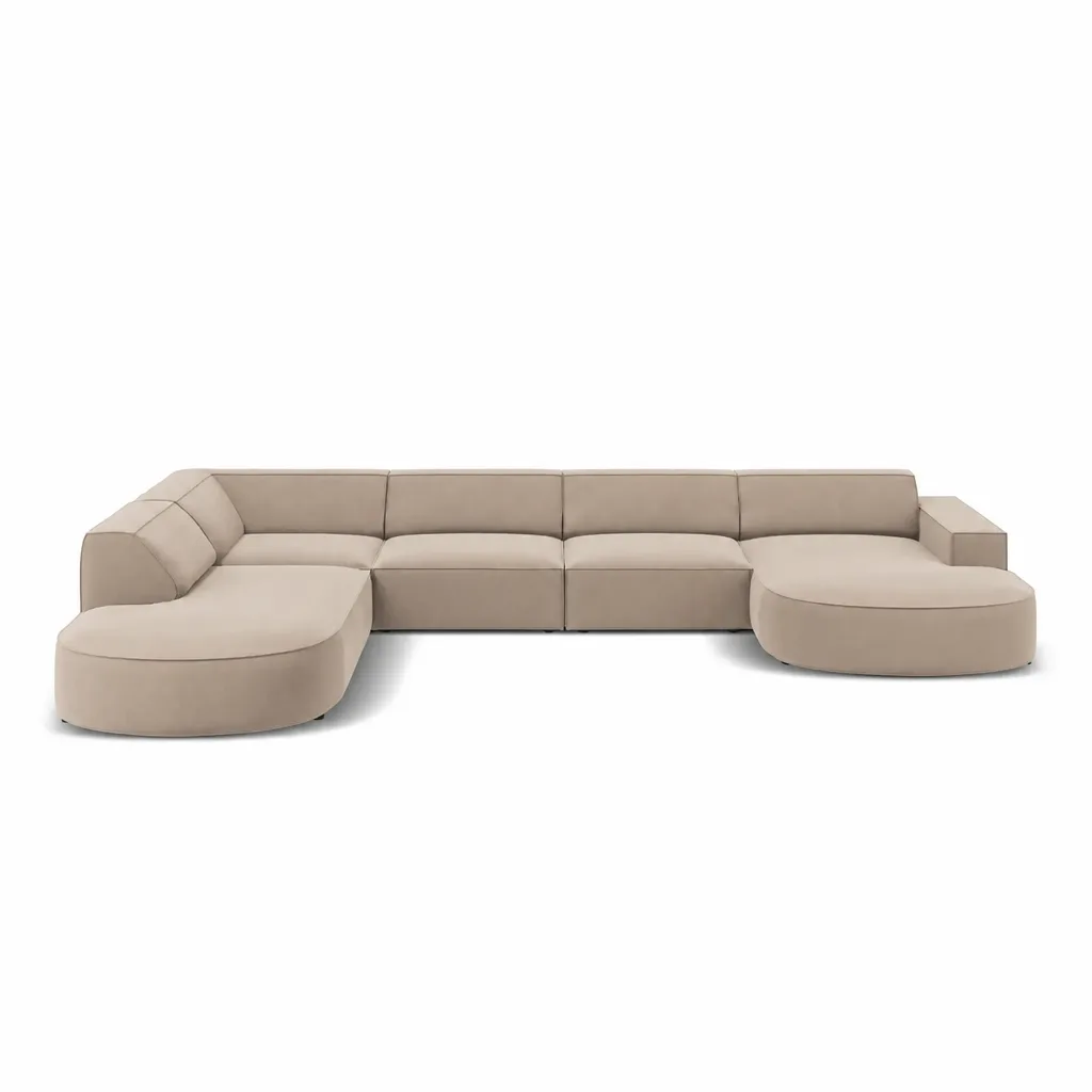 Mattelda Left Modular Sleeper Couch Sofa Bed
