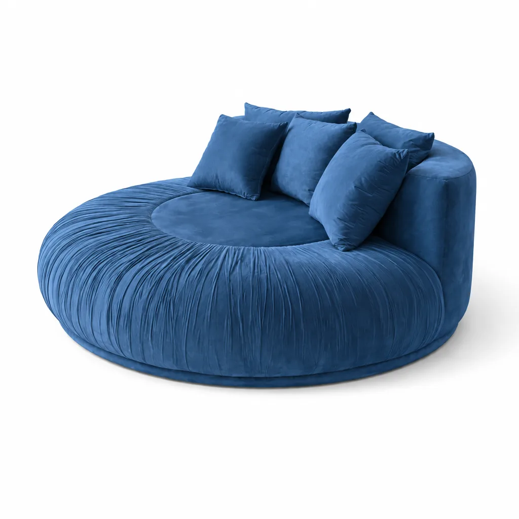 SANDY PLEATED LAZY DAYBED