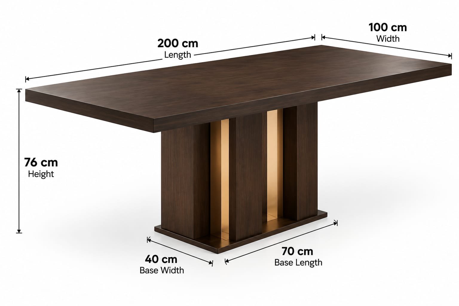 Valencia Premium 4-Seater Dining Set - Image 3