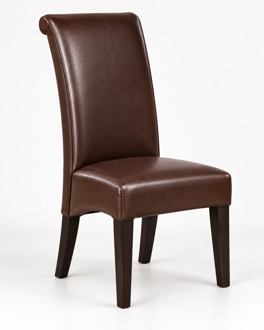 Verona Royale 6-Seater Walnut & Leather Dining Set - Image 3