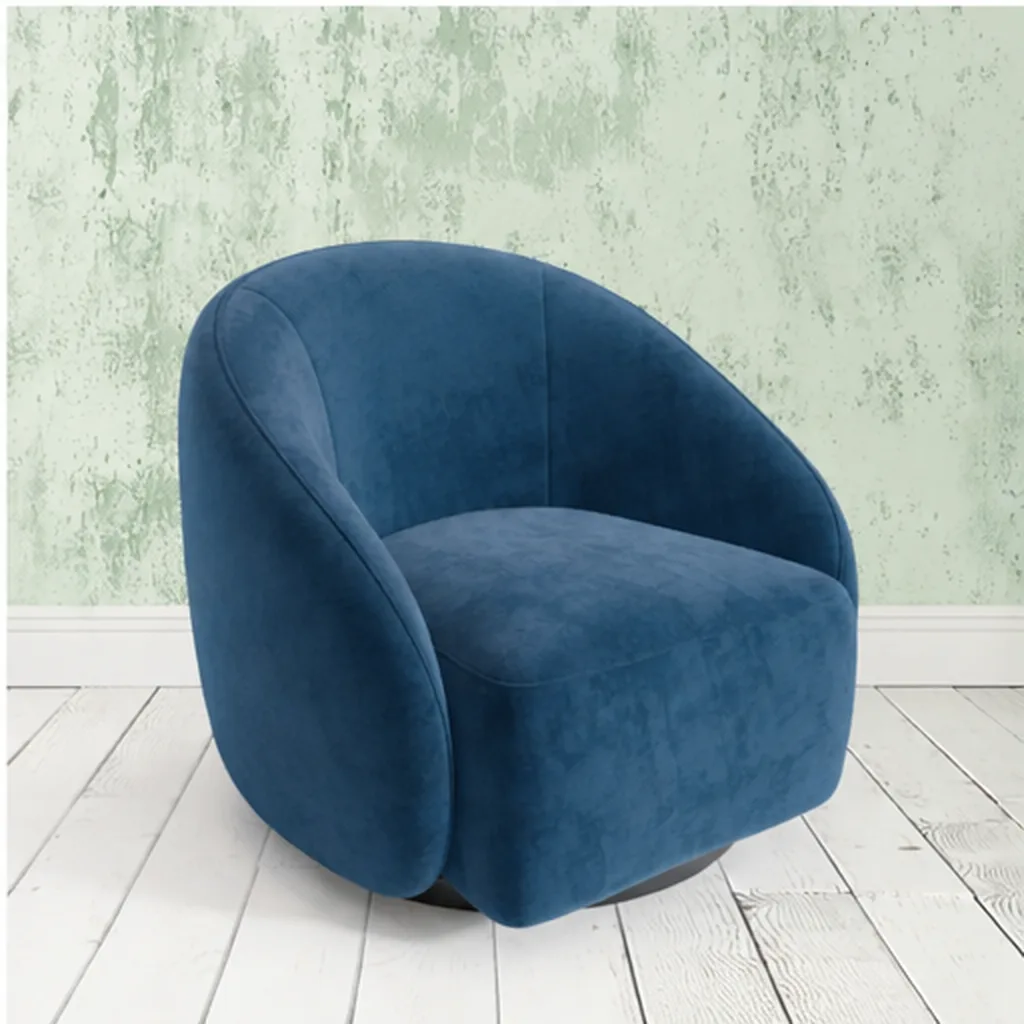 Curved Lounge Chair