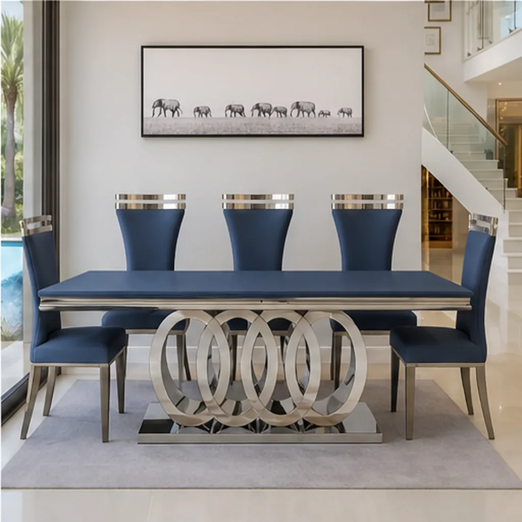 Monaco Royale 6 Seater Luxury Dining Set