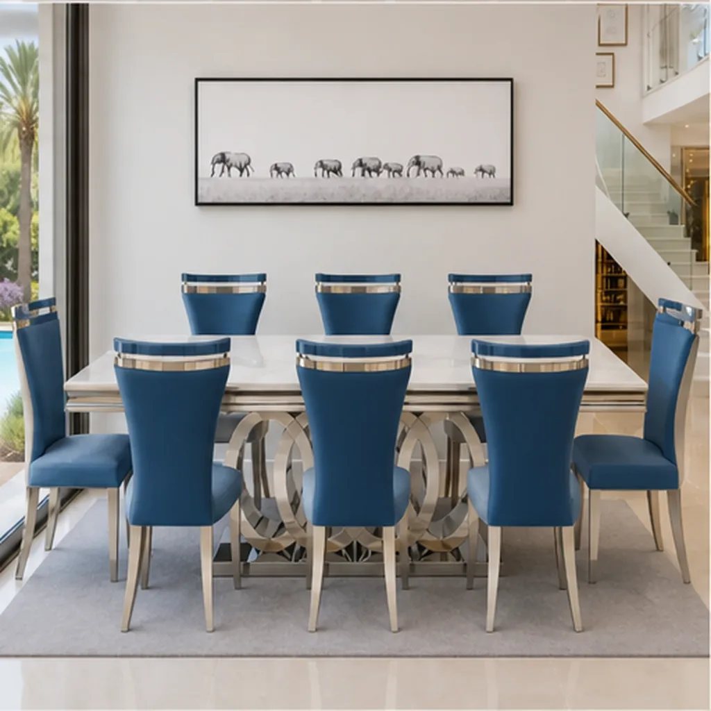 Monaco Royale 8 Seater Luxury Dining Set