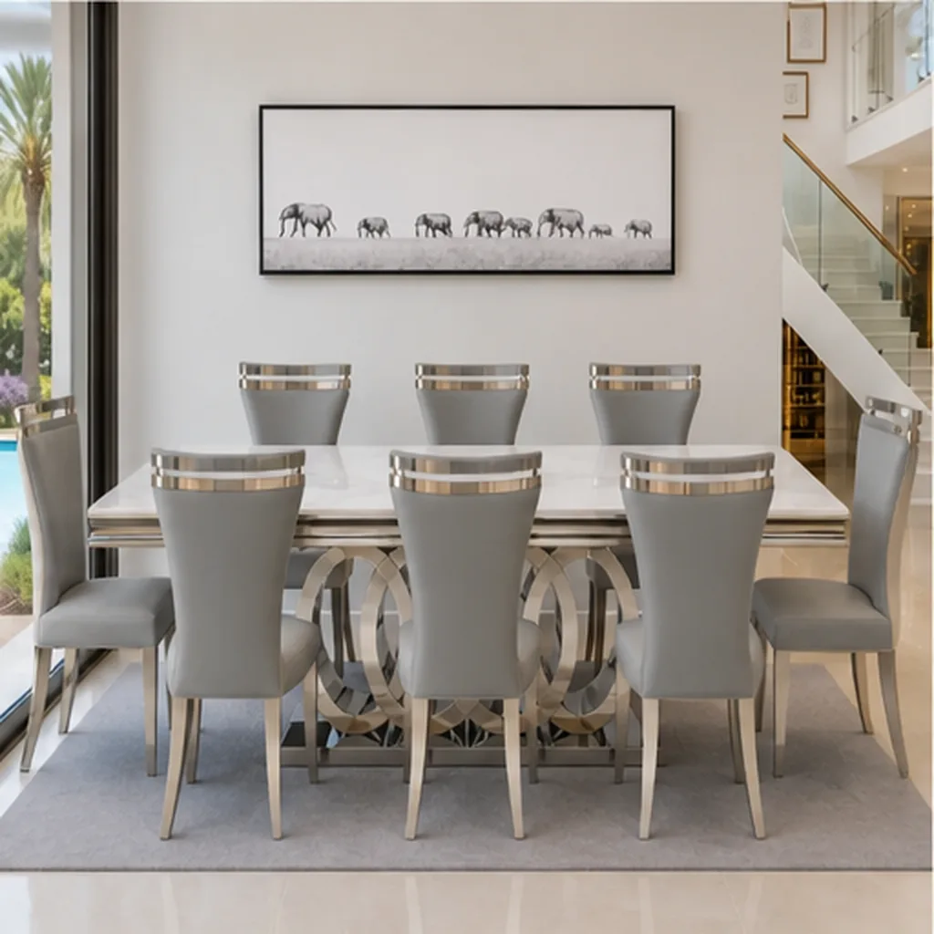 Monaco Royale 8 Seater Luxury Dining Set
