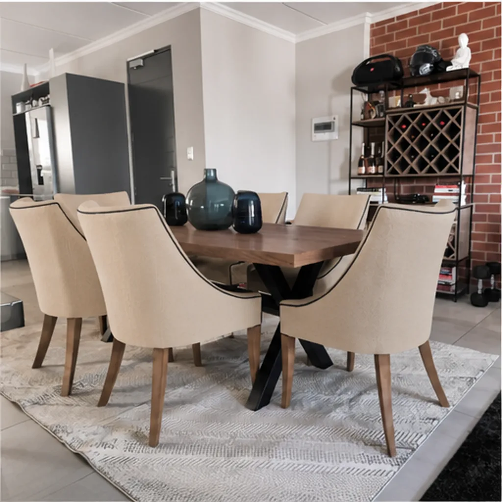 Nasir 6 Seater Dining Room Set