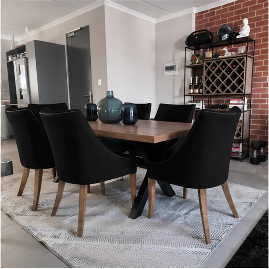 Nasir 6 Seater Dining Room Set