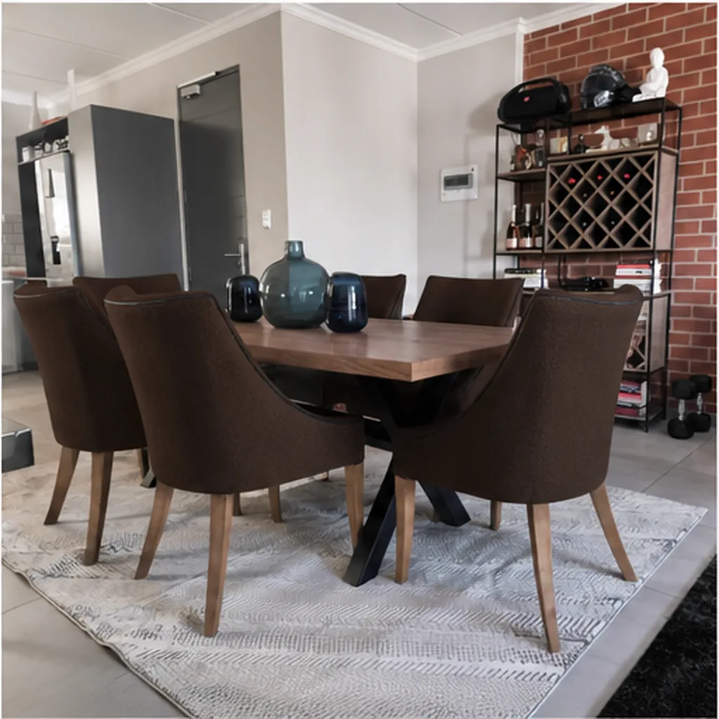 Nasir 6 Seater Dining Room Set