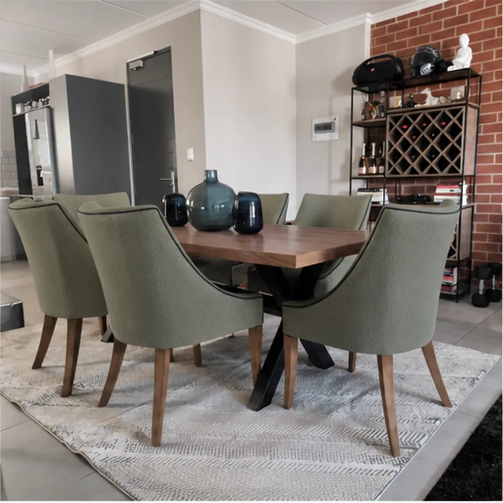 Nasir 6 Seater Dining Room Set