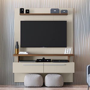 New Caju Modern Wall-Mounted Plasma Stand