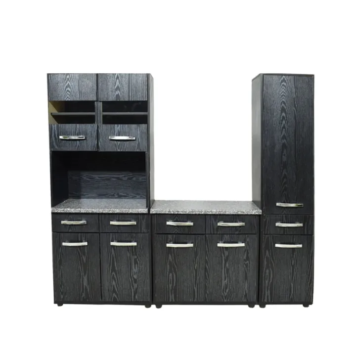 Rio Kitchen Scheme 3pce Black