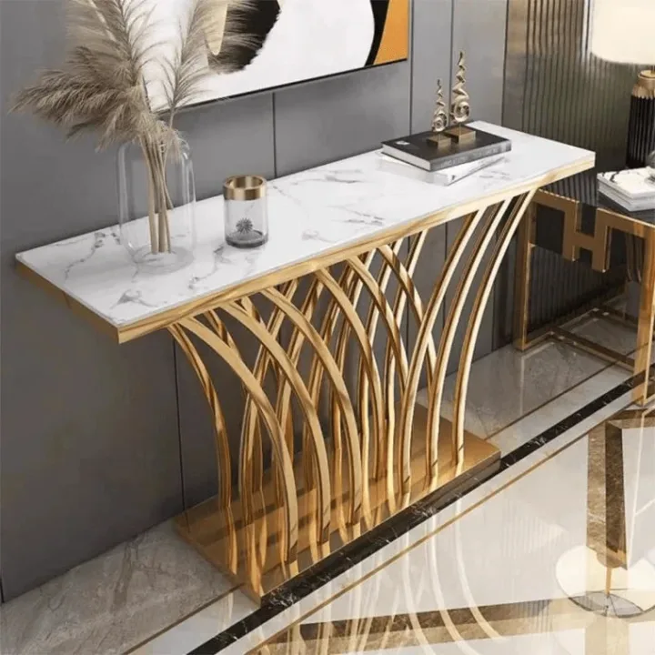 Lydia Marble Console Table