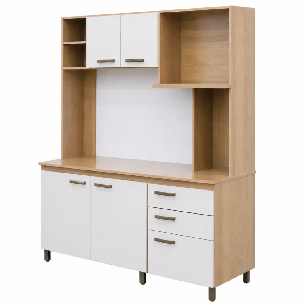 Modern Kitchen Set Nogueira / Off White – MWBR5750